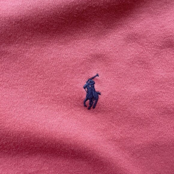 Polo Ralph Lauren Mens Classic Pink Polo Shirt XL Logo Embroidery 100% Cotton - Picture 4 of 7